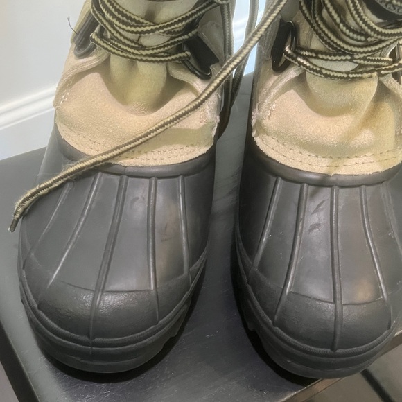 Itasca Men\'s Size 7 Black and Cream Snow Boots - Like New main image 9